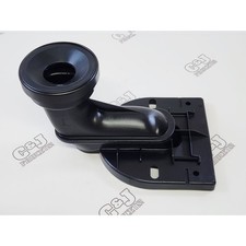 Kohler 5383-NA 10" Kit de inodoro áspero falda completa sistema de trampa y fijación-negro