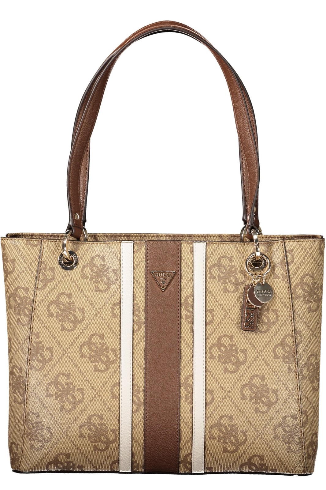 GUESS JEANS BORSA DONNA BEIGE TAGLIA = UNI