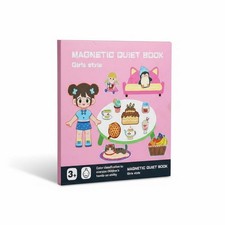 Quiet Book Educational Toy Busy Book Easy to Clean for Travel, Toddlers