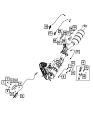 New Genuine Mopar Sensor Particulate Matter 2...