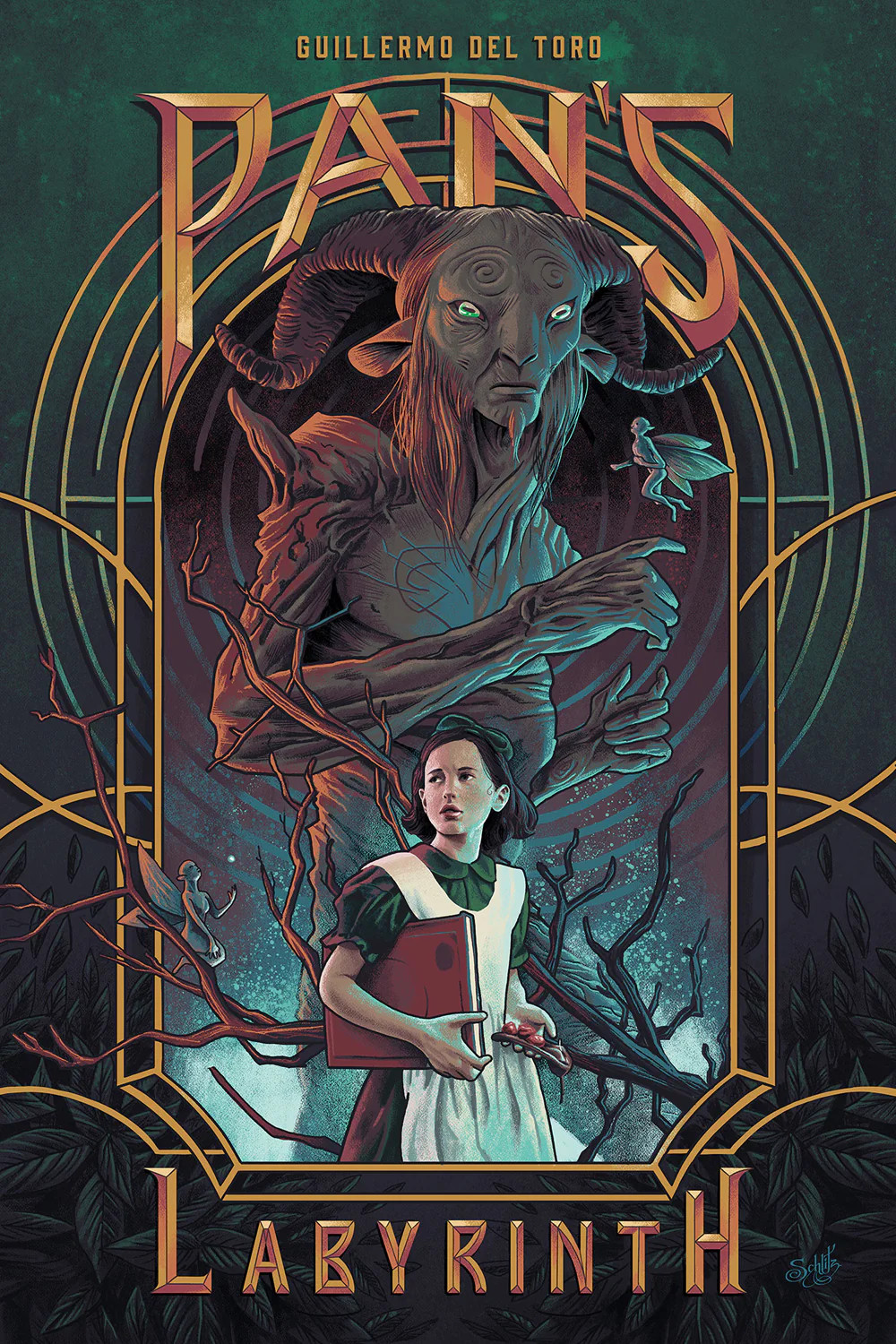 Pan's Labyrinth 24x36 Movie Poster 24x36 Ltd Edition x/50 Mondo MINT
