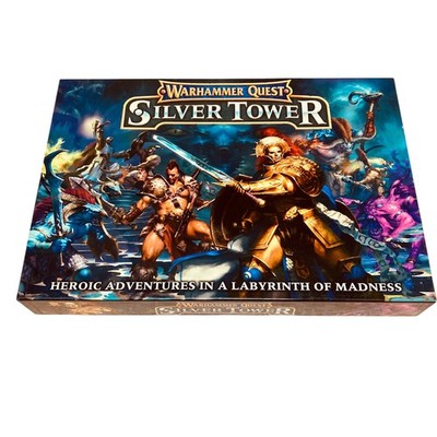Warhammer Quest Silver Tower nur Leerkarton extra Stauraum