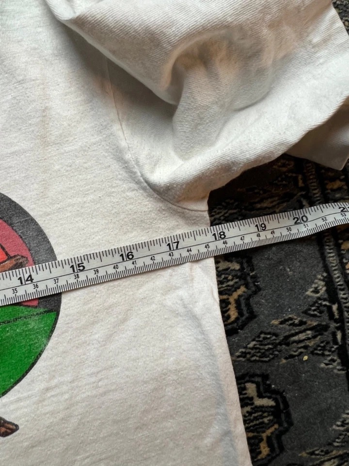 Винтажная двусторонняя графическая рубашка Nike Honolulu Marathon 1979 размер M Hanes - Изображение 4 из 4