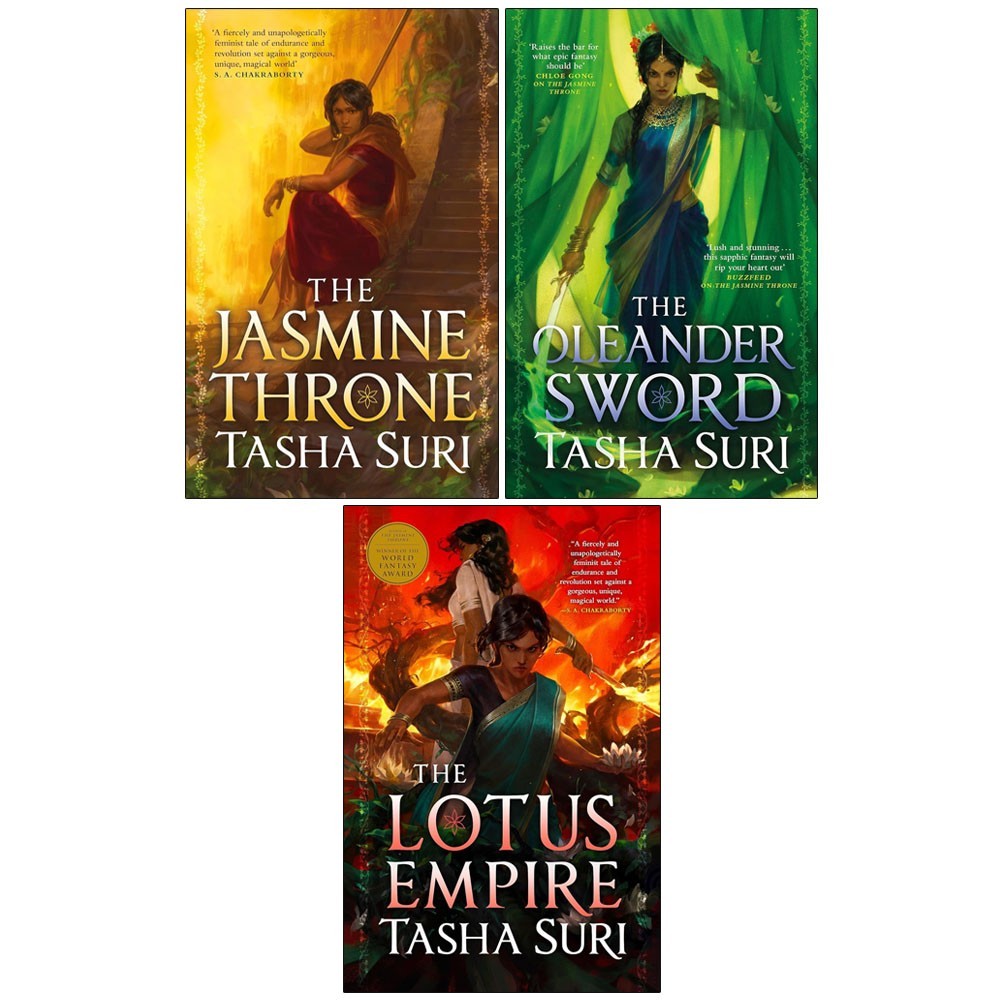 Burning Kingdoms Series 3 Books Collection Set By Tasha Suri  Jasmine Throne