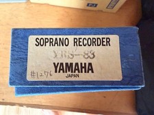 YAMAHA YRS-83 Soprano Recorder Ebony Wood New Unused Made in Japan