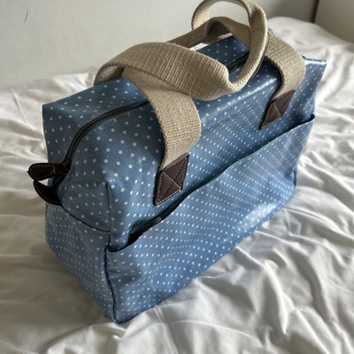 Kleine gepunktete Umstands-/Wickeltasche (wie Cath Kidston) 