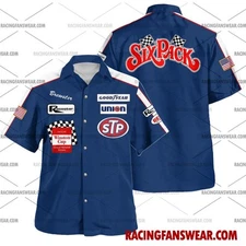 Brewster Baker Nascar Racing 1982 Uniform Apparel Clothes Hawaiian  Shirts