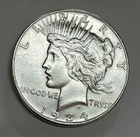 1934 Philadelphia Silver Peace Dollar About Uncirculated Details Better Date