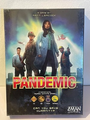 Z-Man PANDEMIE Brettspiel von Matt Lercock Ausgabe 2012 preisgekrönte versiegelte Box