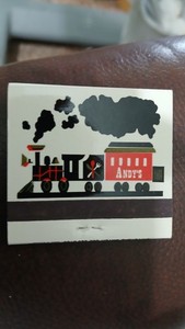 Andy's Diner & Andy's Tukwila Station,  Seattle & Tukwila WA, Unstruck Matchbook