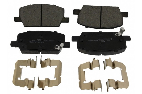 Bremsbelagsatz Scheibenbremse Mapco 6100 FüR Opel Astra Caravan P10 Zafira P12 3-image