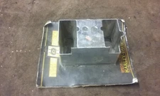 HARLEY EVO CHOPPER FXST FLST CHROME BATTERY COVER FOR 1984-1990 SOFTAIL MODELS