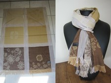 PROMOTION -40% ECHARPE/CHECHE 100% Pashmina Homme/femme 176X68 cm NEUF