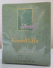 Davidoff Goodlife For Men After Shave Lotion / Splash 75ml 2.5 fl oz New In Box