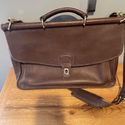 vintage coach beekman briefcase