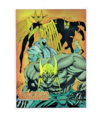 （当時物）BIOHAZARD Jim Lee Wildstorm プロモ2枚 1994 WildStorm Set I - HoloChrome #C8 - WarGuard Jim Lee | eBay