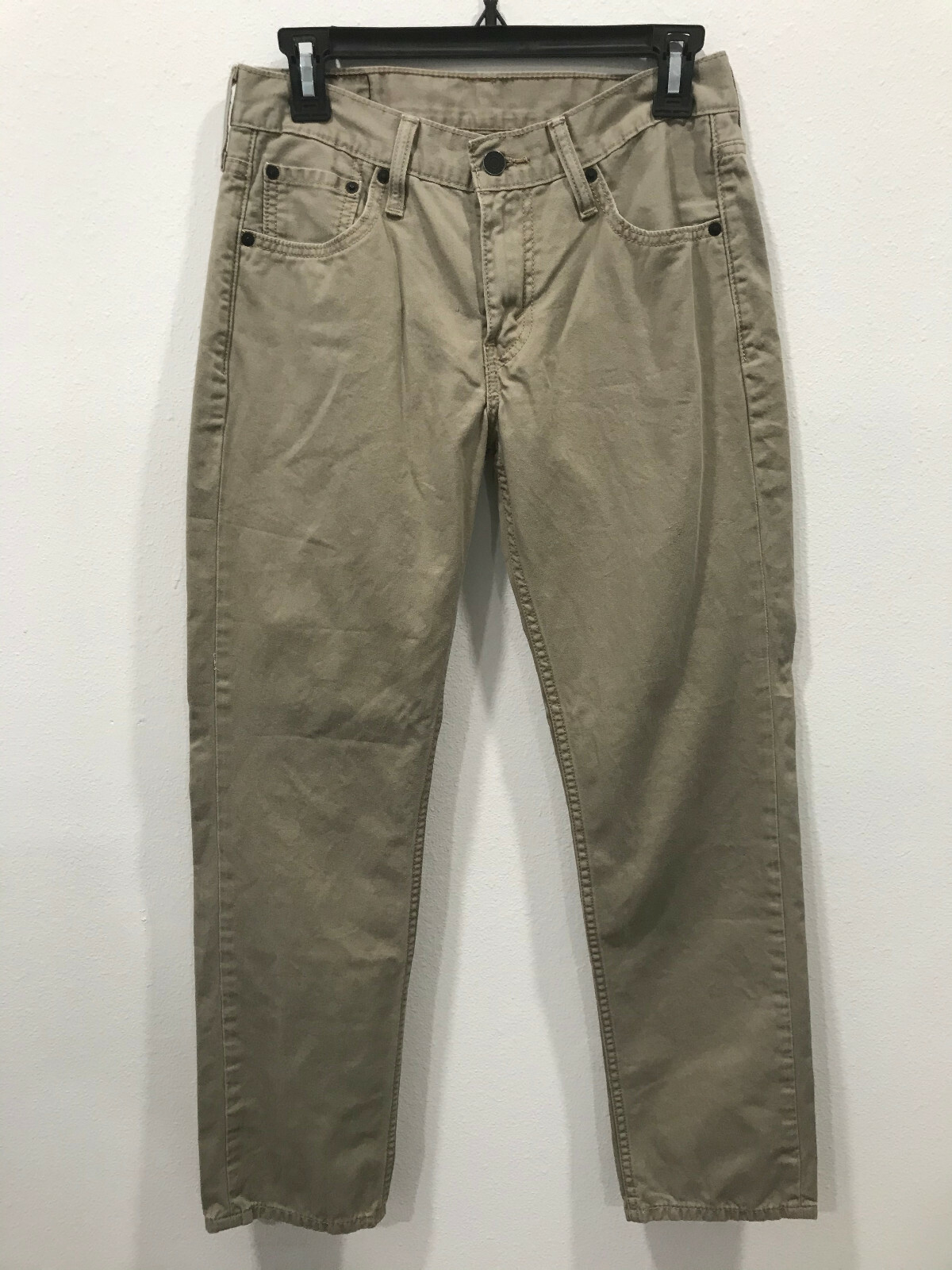 Levi’s 511 Slim Fit Tapered Leg Khaki Pants Men’s Siz… Gem