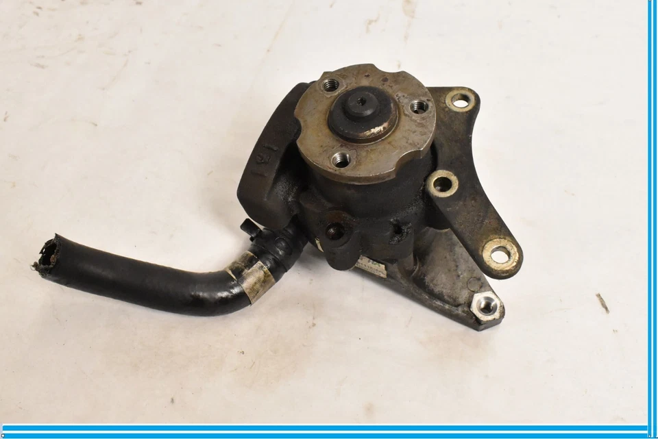97-02 Jaguar XK8 XKR X100 Power Steering Pump Assembly w/ Hose MJA8111BH OEM - Image 2 of 4