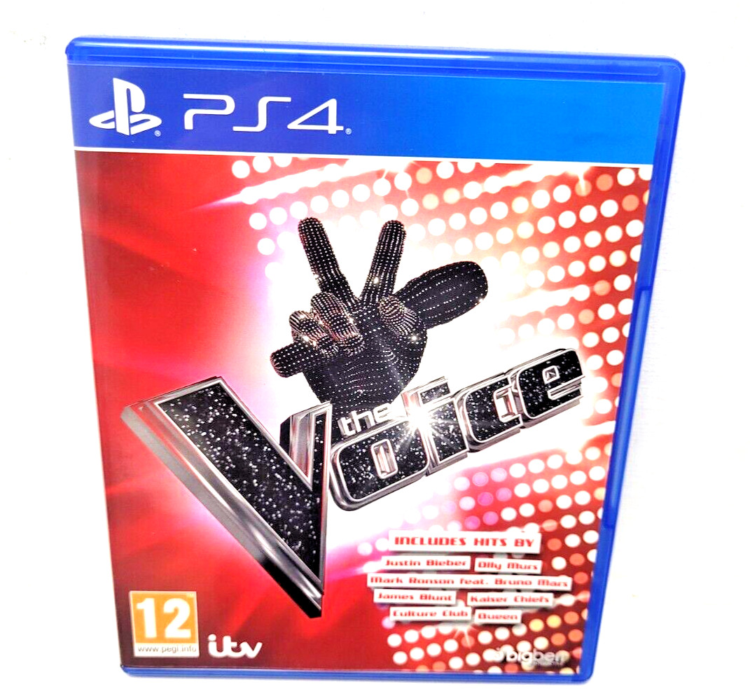 The Voice PS4 Karaoke Multiplayer Game | Family Fun | Excellent Condition