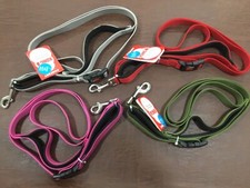 Dog leashes, Kong comfort padded handle handsfree 6' leash many colors bolt clip