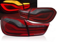 Voll LED Lightbar RüCkleuchten FüR BMW 4Er F32 F33 F82 Bj. 2013-2016 Rot/Smoke
