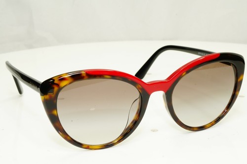 Gafas de sol Prada marrón rojo caparazón de tortuga para mujer Ultravox SPR 02V F 320-0A7 - Imagen 6 de 12
