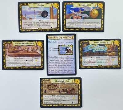 WotC Harry Potter TCG - Quidditch Cup 80/80 Complete Non-foil Set