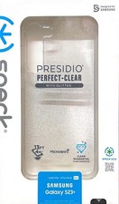 Presidio Perfect-Clear with Samsung Galaxy S23+ Case - Gold Glitter