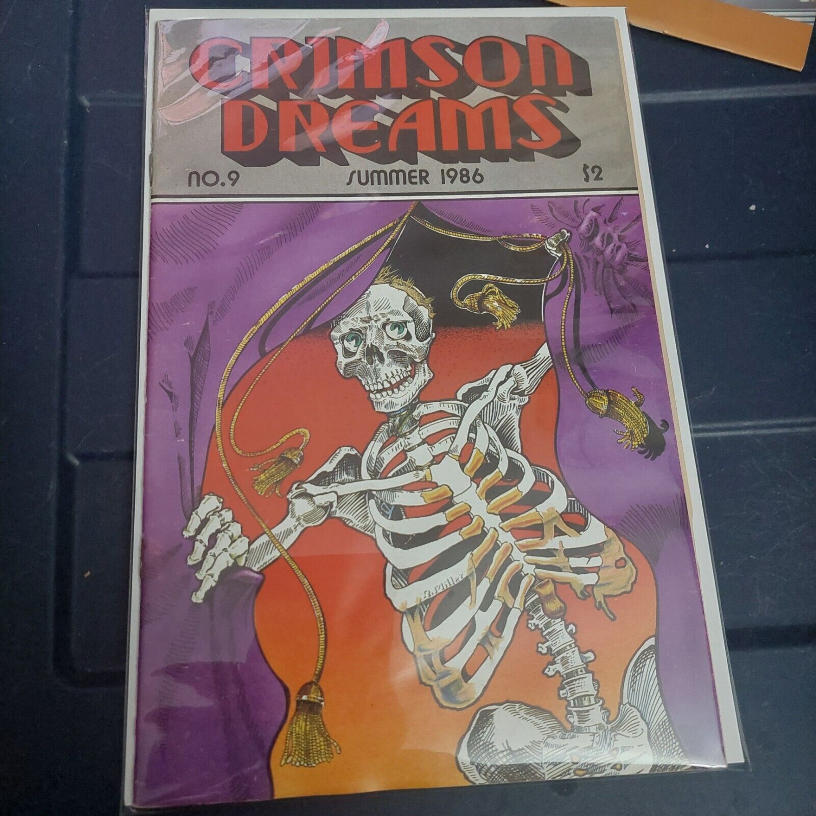Crimson Dreams #9 ~ VINTAGE ~ 1986 Cult Horror Comics VF+