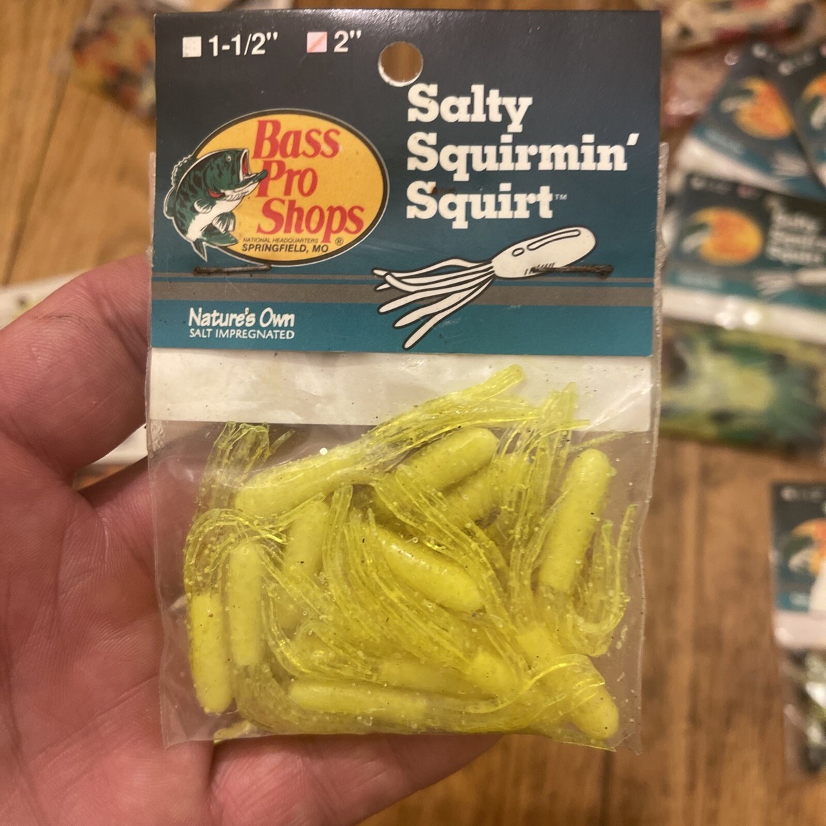 Bass Pro Shops Salty Squirmin Squirt 2” NOS SS2-63 | eBay