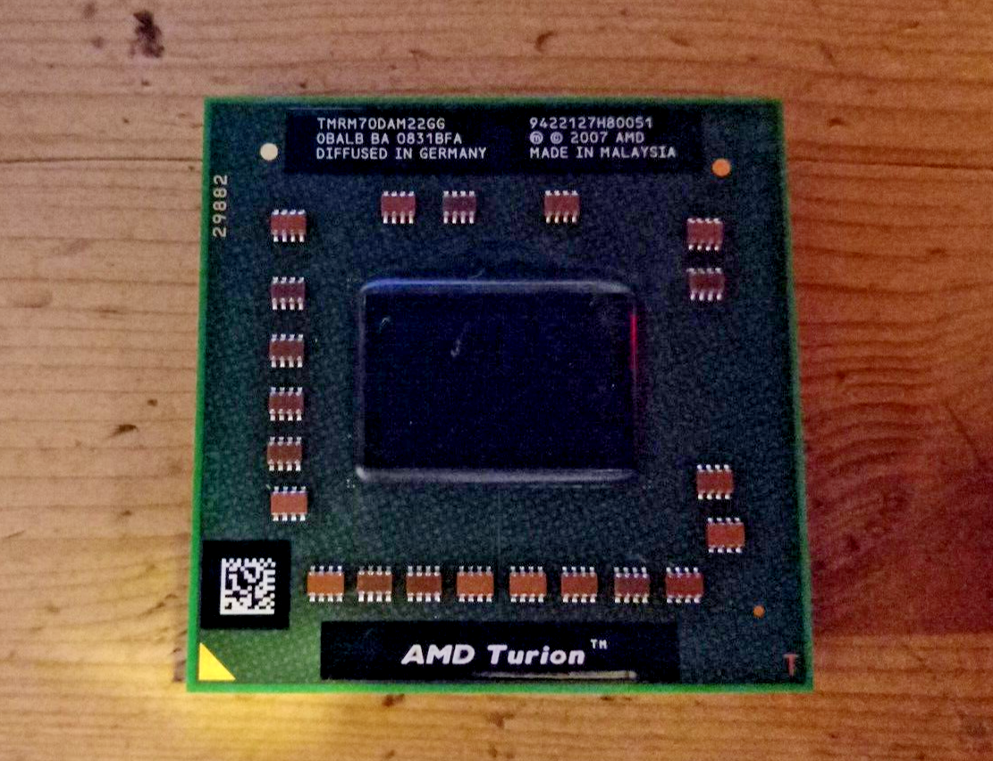 Processeur AMD Mobile Turion 64 X2 RM-70 / TMRM70DAM22GG / Socket S1 | eBay
