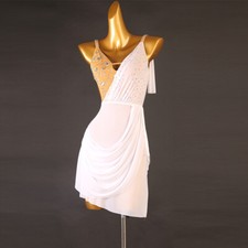 Ballroom Women's Latin Rumba Tango Salsa Samba Competition Dance Dress LQ326