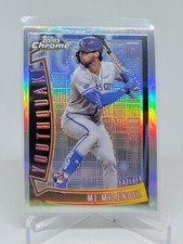 2022 Topps Chrome Sonic M.J. Melendez Youthquake Refractor #YQ-14 Royals D8A