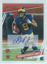 DONOVAN PEOPLES-JONES 2020 PANINI PRESTIGE XTRA POINTS AUTO RC #238