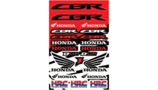 NEW D'COR VISUALS 40-10-102 Decal Sheet - Honda Street - CBR - MOTORCYCLE