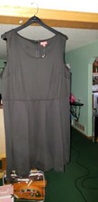 New Elle Sleeveless Black Dress Size 3X 