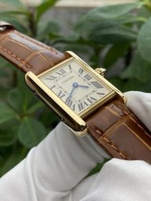 Cartier Tank 18K YG Quartz Ladies Watch W1529856 8