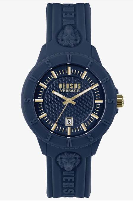 Versace Men's Luxury Chronograph Watch with Stainless Steel Band