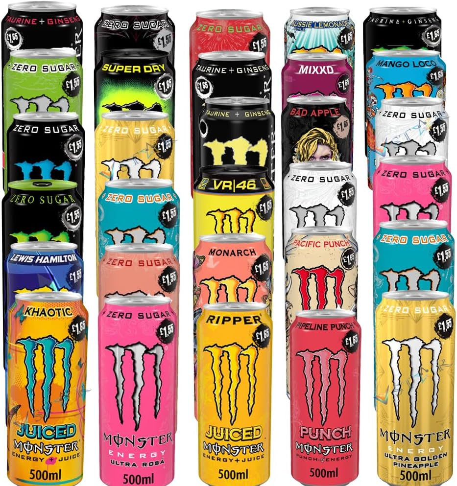 Monster Energy Drink 500ml Assorted Random Mixed Limited Edition