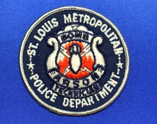St. Louis Metropolitan Missouri Police Dept Bomb Arson Technician police patch