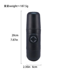 140Ml Travel Outdoor Espresso Coffee Maker Mini Hand Press Manual Coffee Machine