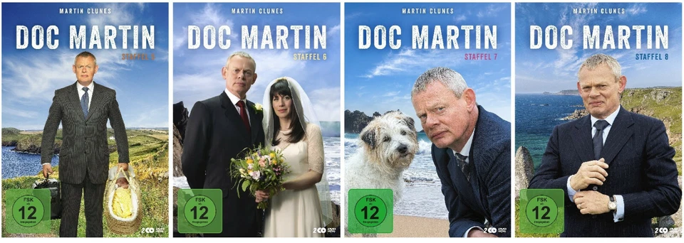 8 DVDs * DOC MARTIN - SEASON / STAFFEL 5-8 (5+6+7+8) IM SET # NEU OVP W