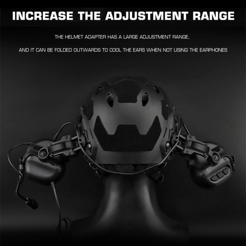 Auriculares tácticos electrónicos IDOGEAR G5 pastilla cancelación de ruido equipo de reducción Foto 4 de 4