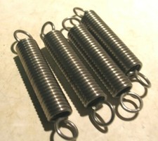 NEW 4PCS SPAENAUR EXTENSION SPRING 1/2"OD X 2" LONG X .072" SPRING WIRE P7937