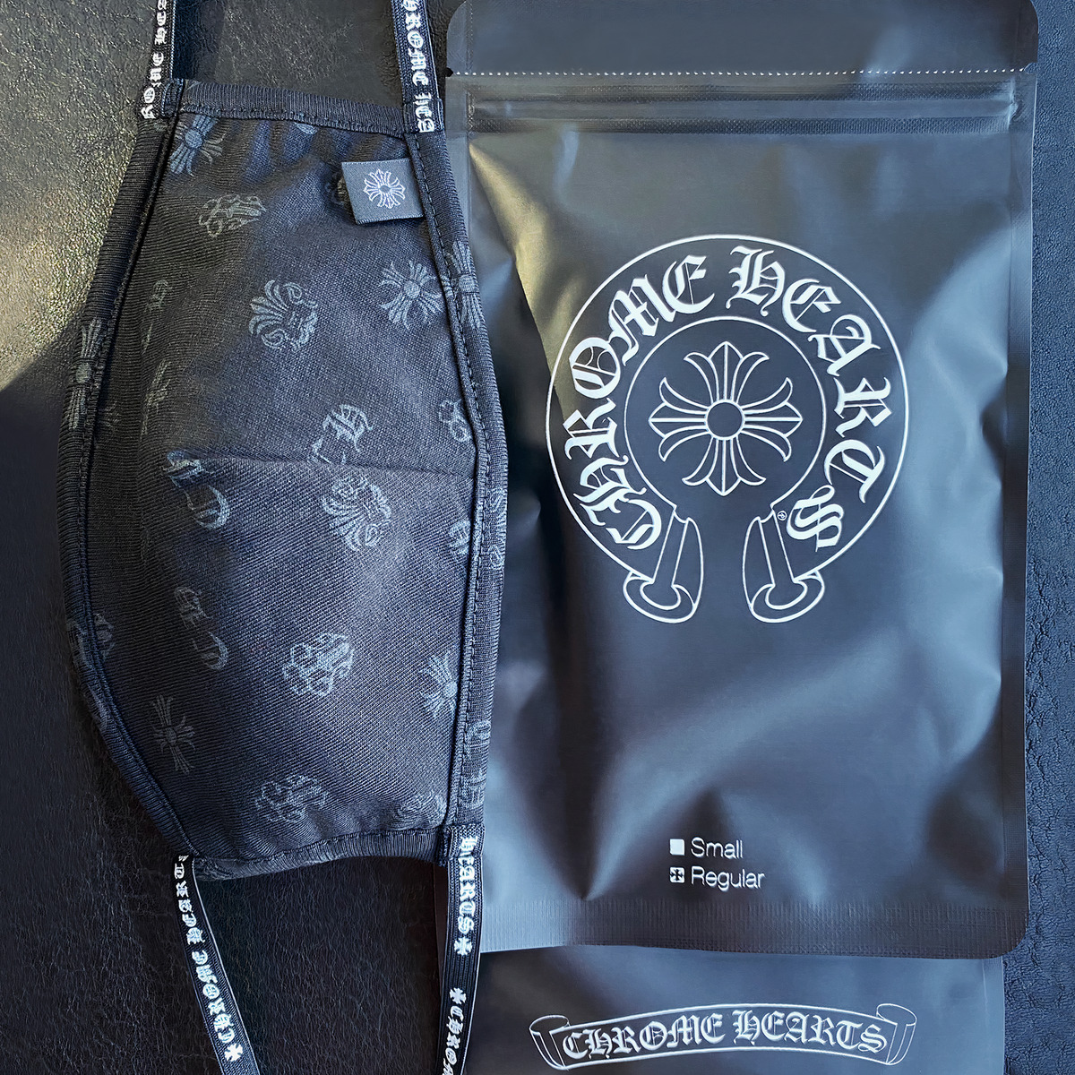 Brand New Chrome Hearts Cotton Face Mask in Sealed Packaging — Fast US  Shipping