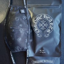 Brand New Chrome Hearts Cotton Face Mask in Sealed Packaging Fast US Shipping