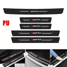 For 2024 Toyota Highlander Accessories Protector Door Sill Scuff Plate Sticker