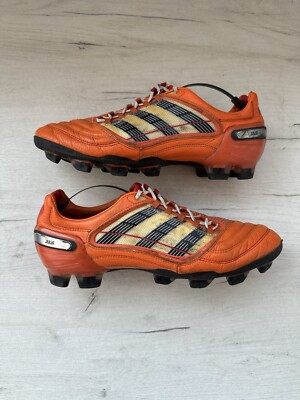 【試着のみ】 PREDATOR18+ FG/AG 【26.5㎝】 Adidas Predator X FG Orange Football Boots Cleats Elite US10.5