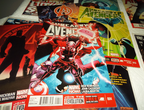 14 COMIC BOOKS UNCANNY AVENGERS,NIGHTWING, X-FORCE, RED ROBIN ETC... READ! - 第 12/16 張圖片