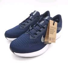 Nike Air Winflo 10 (Mens 13) Lace Up Running Shoes Athletic Sneakers Blue White